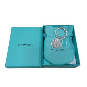 Tiffany & Co. (ティファニー) リターン トゥ ティファニー ダブル ハート タグ キーリング