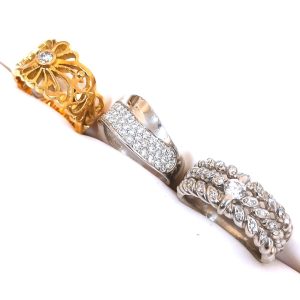 【K18/Pt900 リング まとめ】ジュエリー・750・18金・ゴールド・プラチナ900・宝石・ダイヤモンド・アクセサリー・貴金属