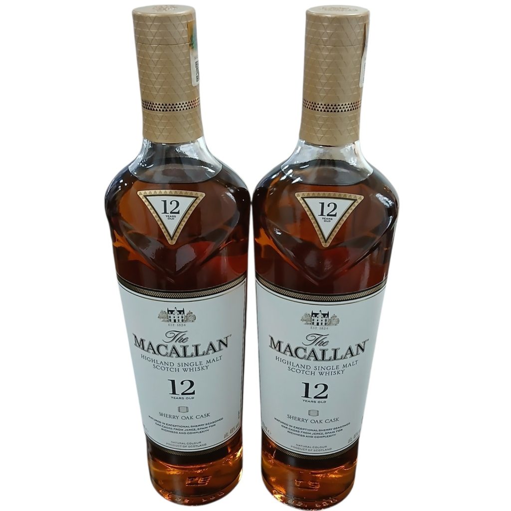【ザ・マッカラン　シェリーオーク　12年　箱なし/お酒・ウイスキー・40度・700ml】