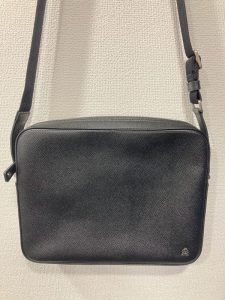 ダンヒル レザーショルダーバッグ