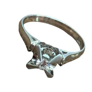 Pt900リング D0.11ct