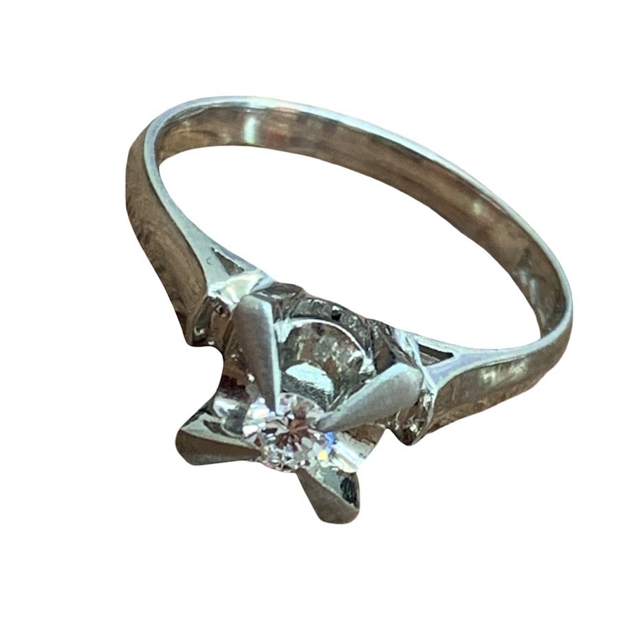 Pt900リング D0.11ct