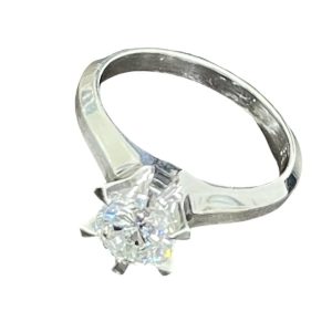 Pt850リング D1.0ct