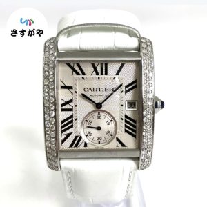 Cartier タンク MC ダイヤベゼル