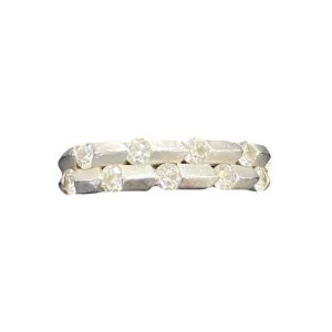 Pt900（プラチナ900）メレダイヤモンド0.82ct リング