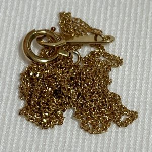 金プラチナ高価買取中！| K18 ネックレス| 羽村市羽西
