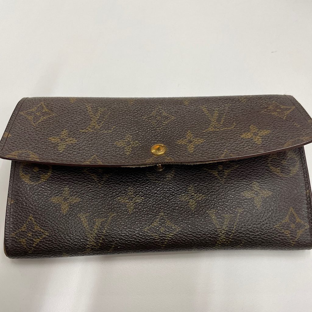 ブランド品の高価買取中！| LOUIS VUITTON 長財布| 羽村市東