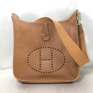 出張買取　ブランドバックの高価買取| HERMES　エルメス　ショルダーバッグ　エヴリン| 西多摩郡日の出町平井