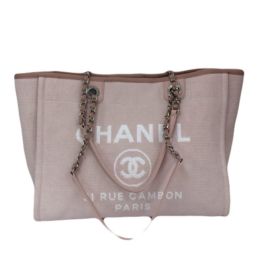 CHANEL ドーヴィルMM キャンパストート