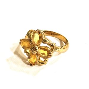 【K18 (金)】トパーズ リング