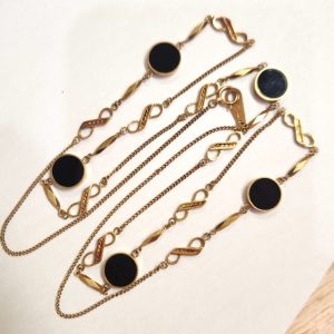 18金（K18）オニキスネックレス 高価買取｜高崎市新保町