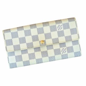LOUIS VUITTON ルイヴィトン ダミエアズール ポルトフォイユ・サラ 財布