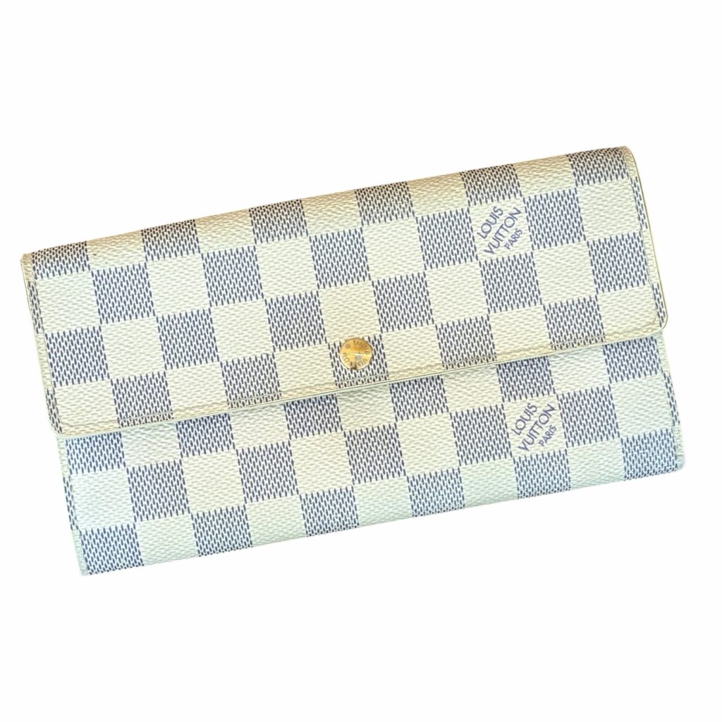 LOUIS VUITTON ルイヴィトン ダミエアズール ポルトフォイユ・サラ 財布