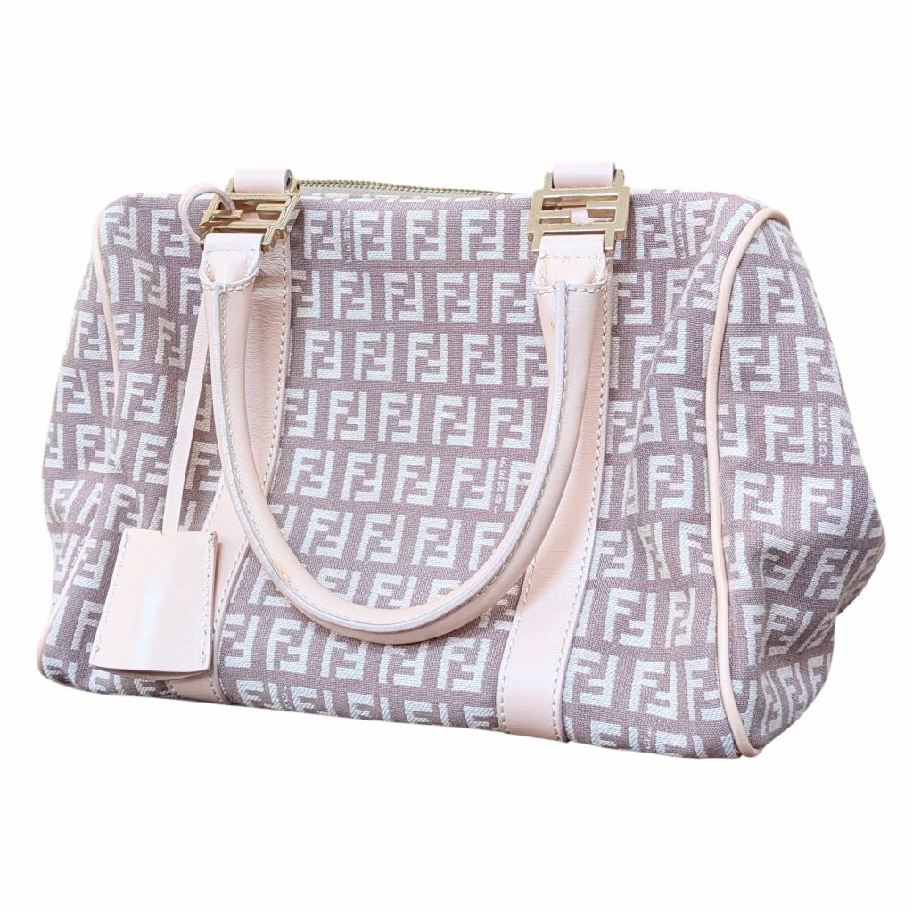 FENDI フェンディ ズッキーノ ミニボストンバッグ