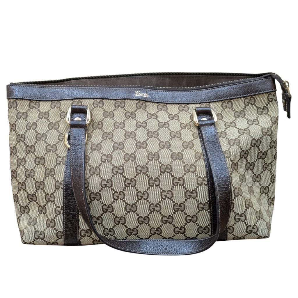 GUCCI グッチ GGキャンバス トートバッグ