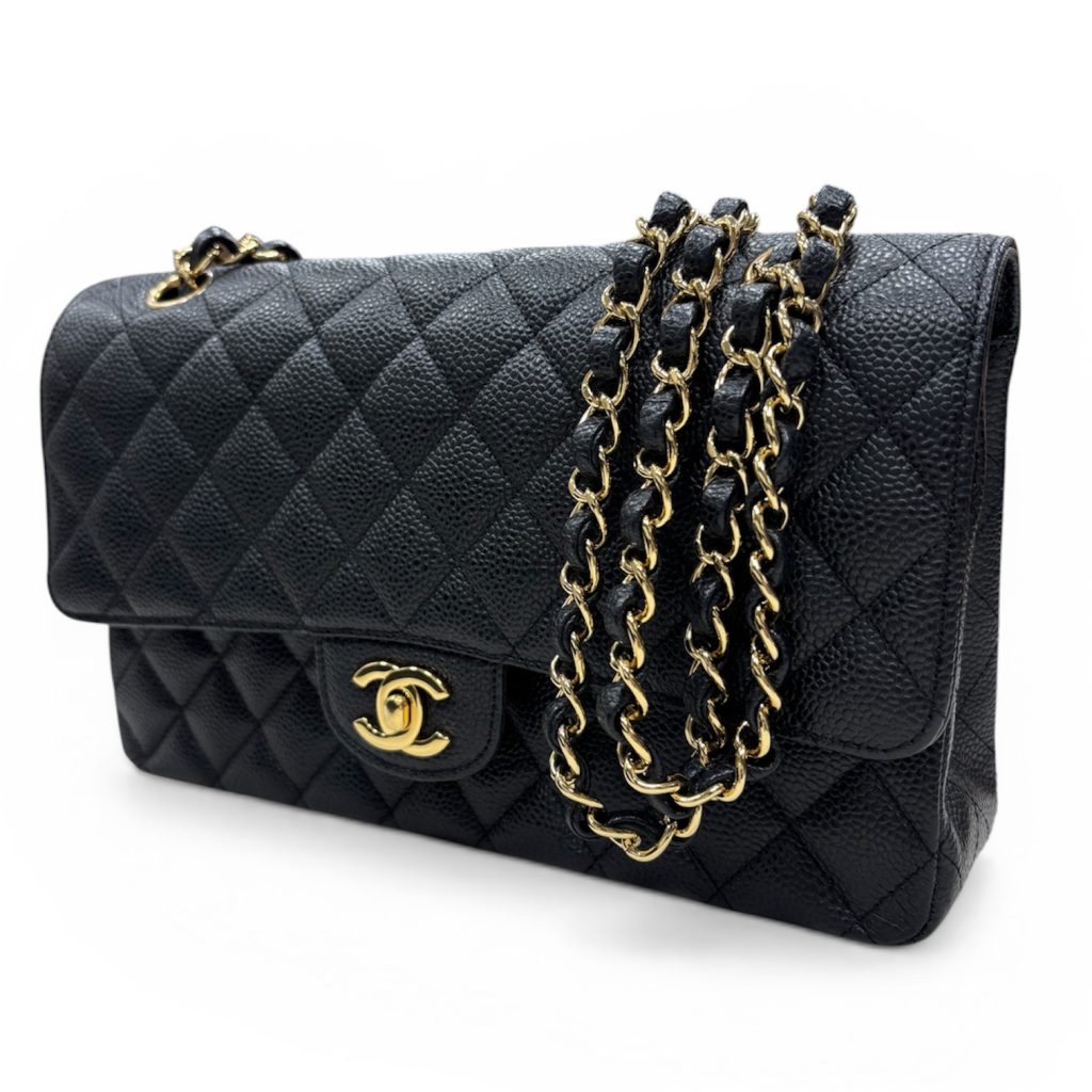 CHANEL マトラッセ キャビアスキン 25