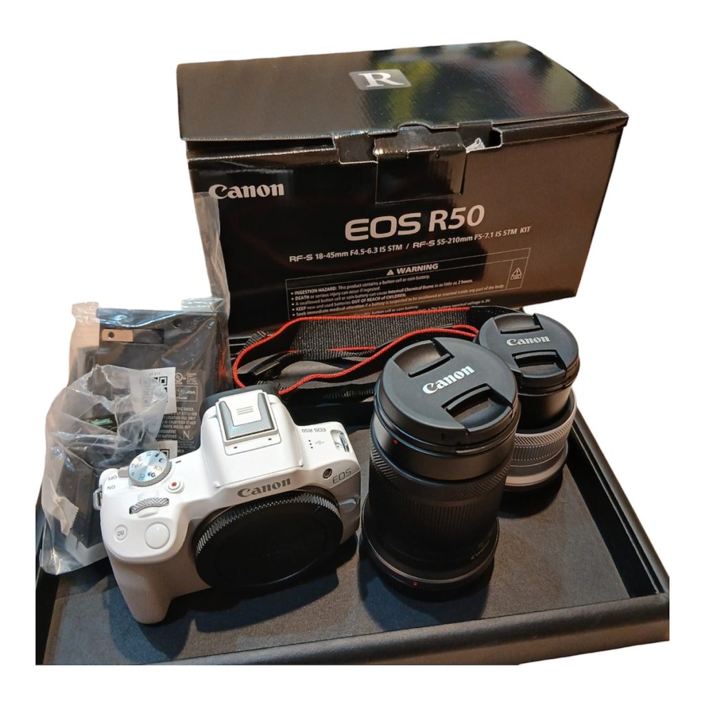 Canon EOS R50 RF-S18-45mm / RF-S55-210mm 札幌市西区