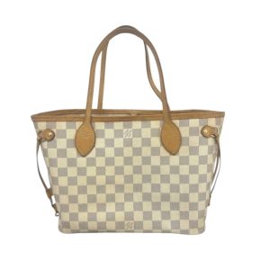 【Louis Vuitton ルイヴィトン】 ネヴァーフル・ダミエ・アズール・トートバック・メンズ・レディース