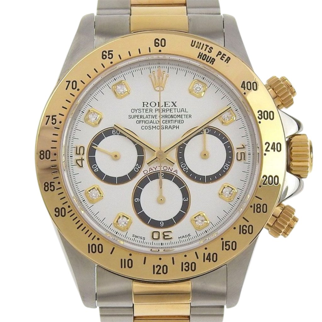 【Rolex ロレックス】・コスモグラフ・デイトナ・腕時計・SS×Gold・ダイヤモンド