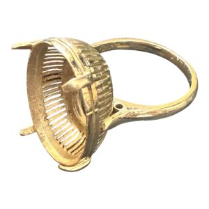 K10 リング 石が取れている