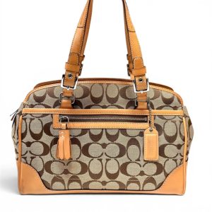COACH トートバック シグネチャーキャンパス