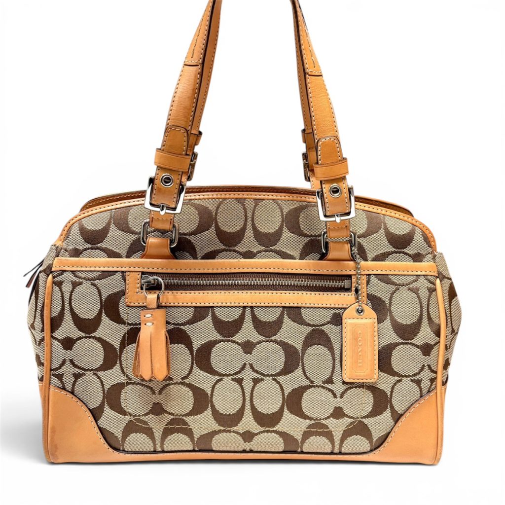 COACH トートバック シグネチャーキャンパス