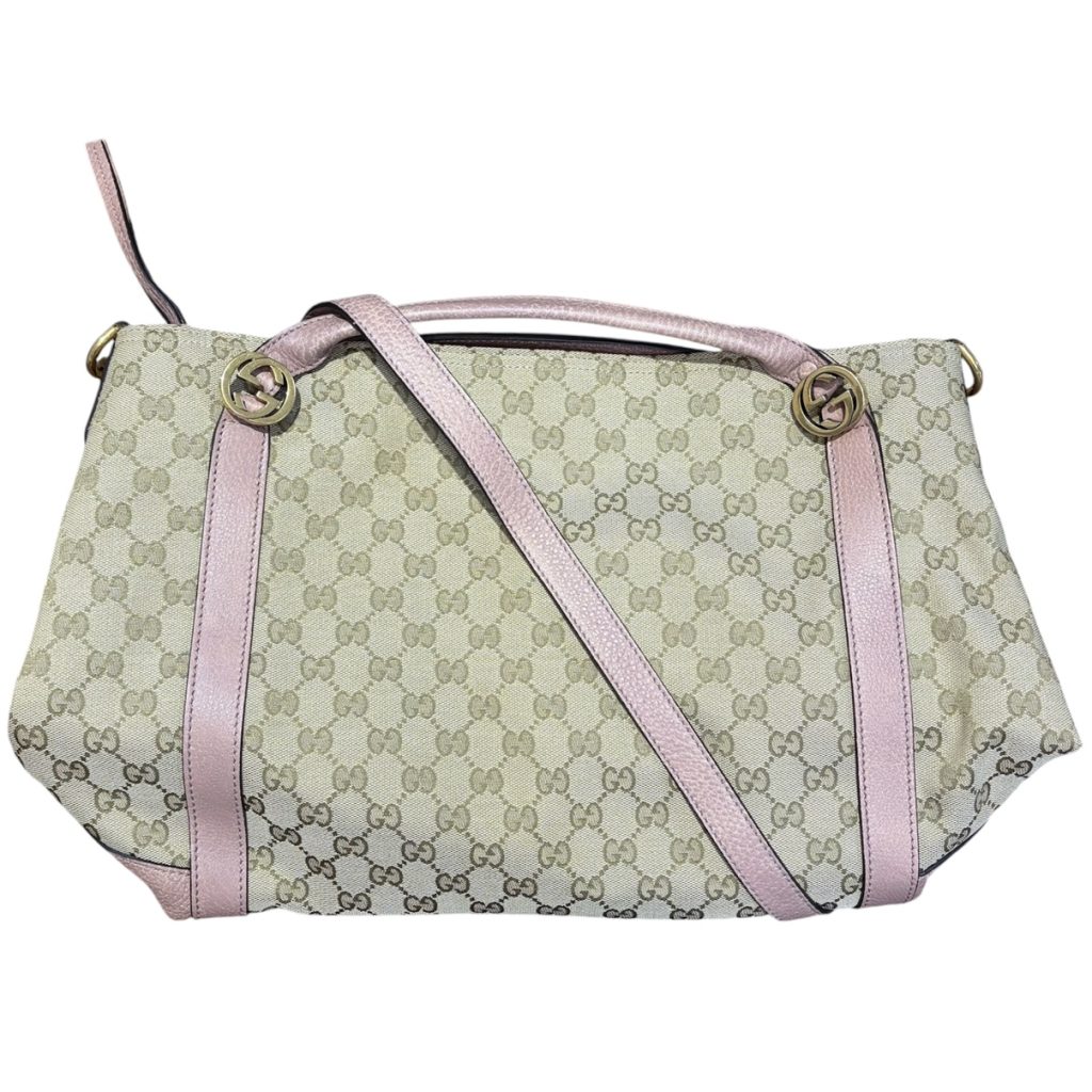 GUCCI GGキャンバス ショルダーバッグ