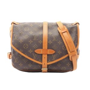 【Louis Vuitton ルイヴィトン】ショルダーバック・ソミュール30・M42256・ モノグラム・キャンバス