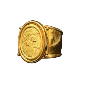 K18 リング 石なし 18金 アクセサリー