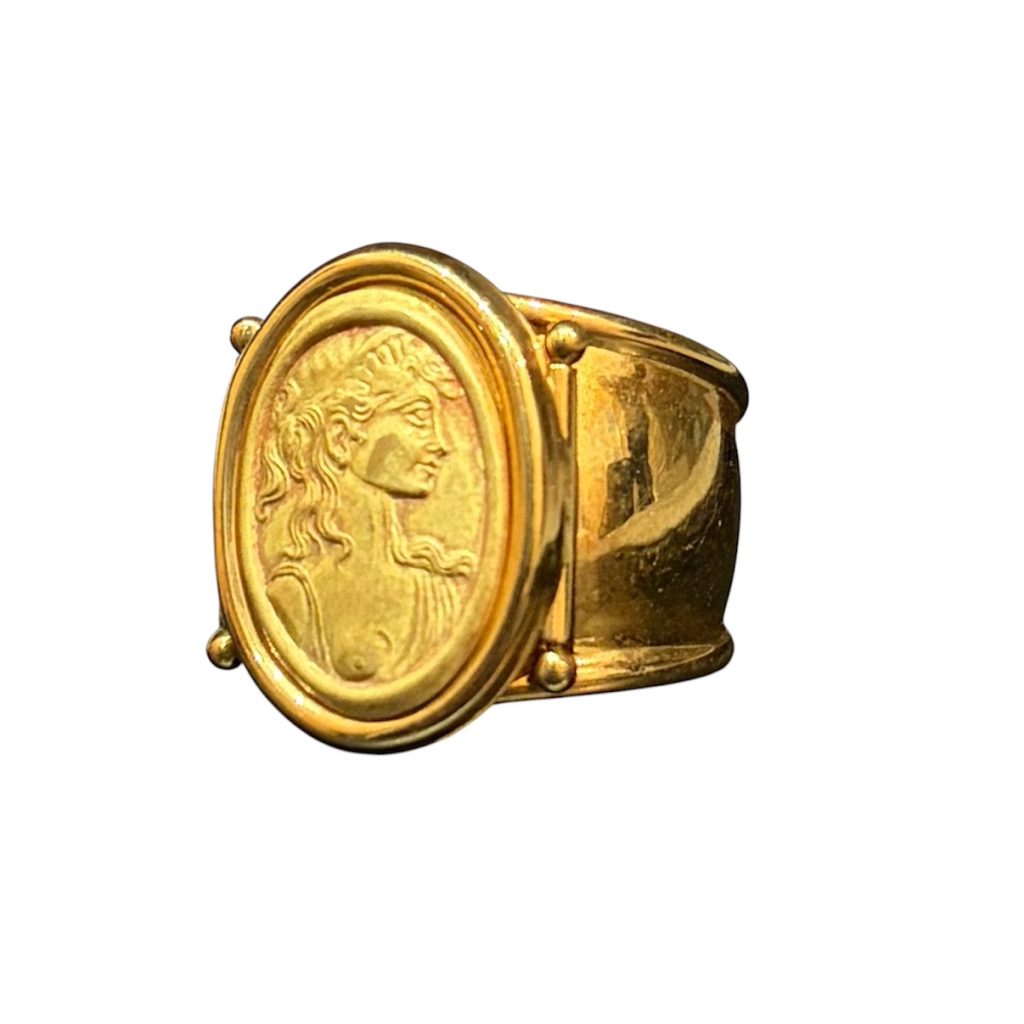 K18 リング 石なし 18金 アクセサリー