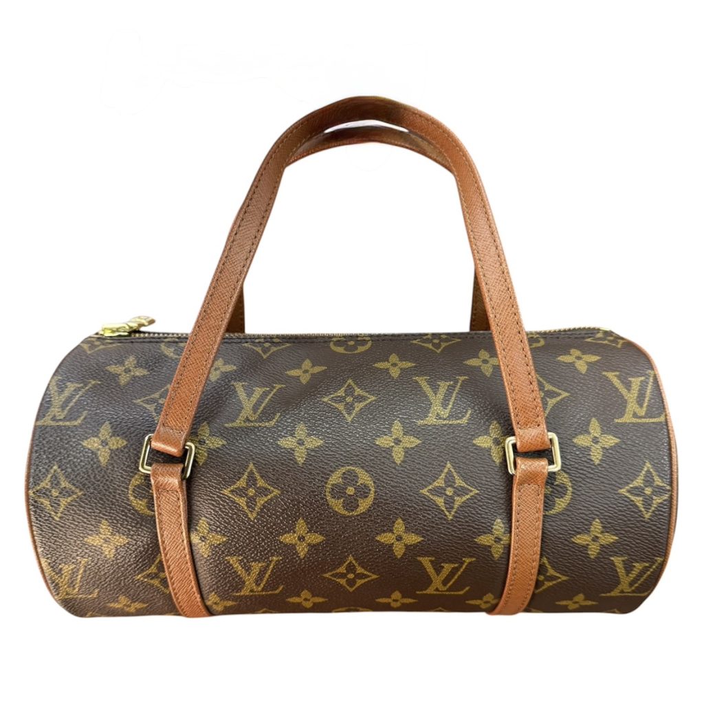 【パピヨン30 モノグラム】Louis Vuitton(M51365)【Aランク】