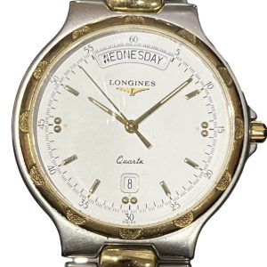 ロンジン LONGINES コンクエスト デイデイト クオーツ 腕時計