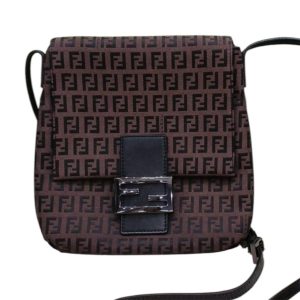 FENDI フェンディ ズッカ柄 ショルダーバッグ