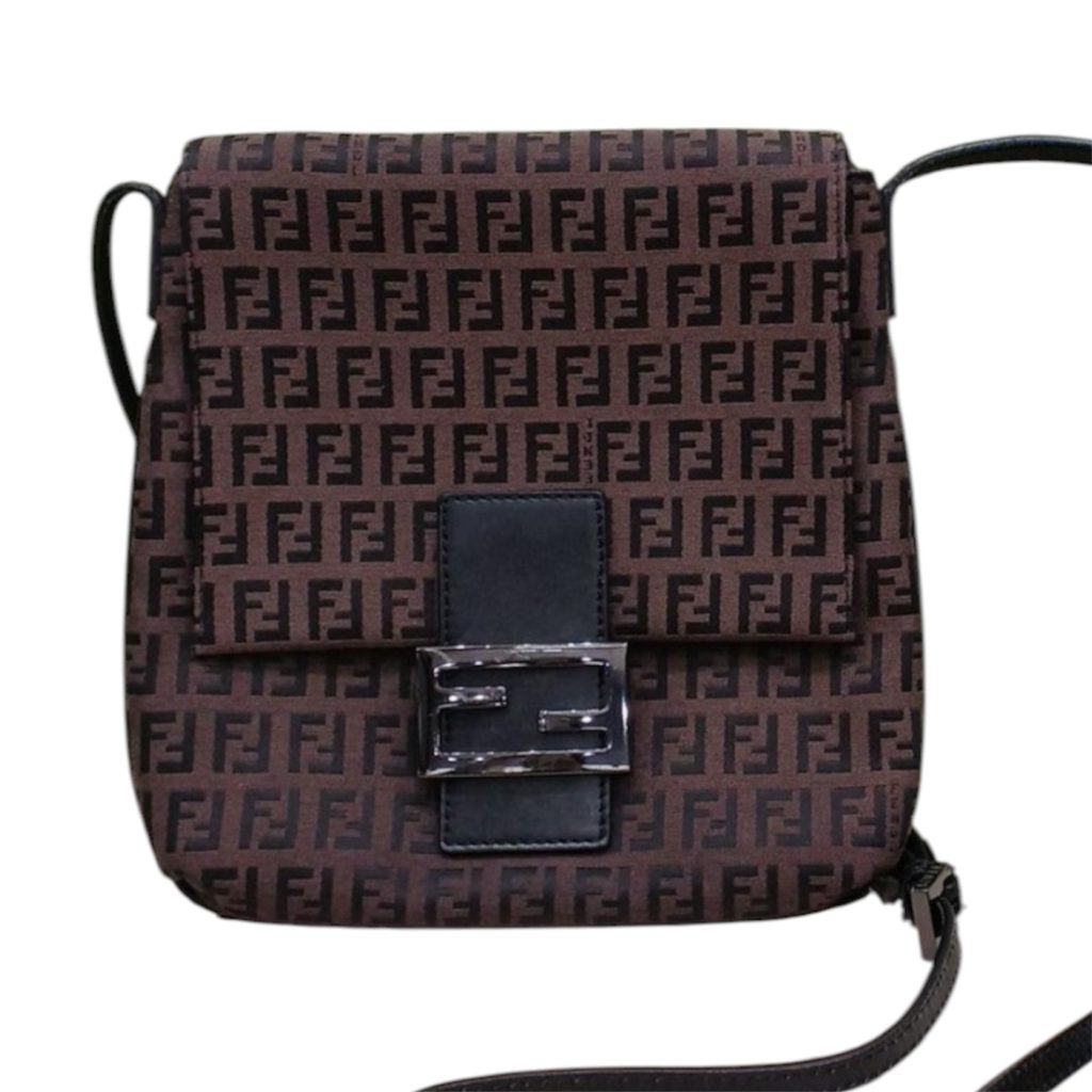FENDI フェンディ ズッカ柄 ショルダーバッグ