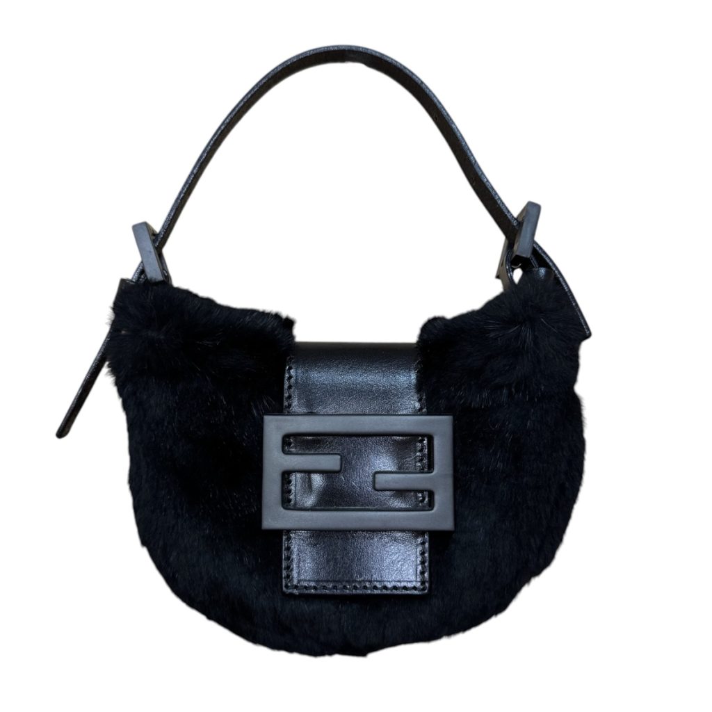 【マンマバゲット ミニクロワッサン 】FENDI【Bランク】