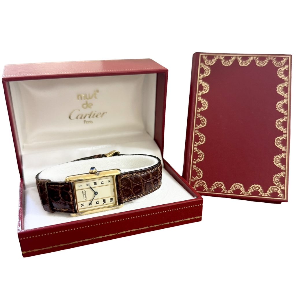 Cartier カルティエ マストタンク ヴェルメイユ 時計