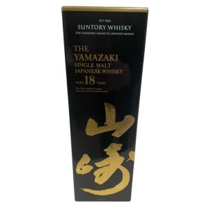 山崎18年（ホログラム付き・付属品あり）