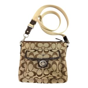 【ショルダーバック シグネチャー】COACH（コーチ）【Aランク】