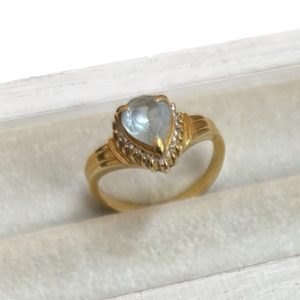 K18 18金 750 ゴールド 石あり リング アクセサリー ジュエリー 貴金属