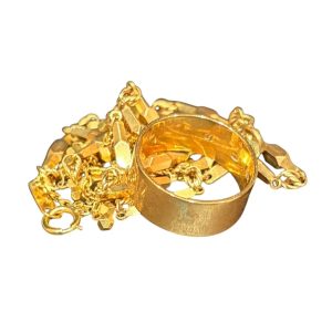 K18 アクセサリーまとめ 石なし 18金 リング ネックレス