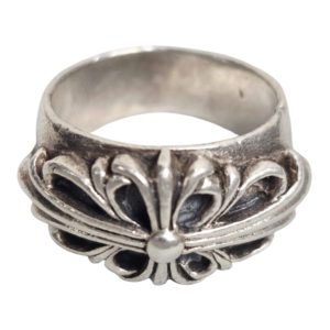 CHROME HEARTS フローラルクロス クロムハーツ 指輪 リング