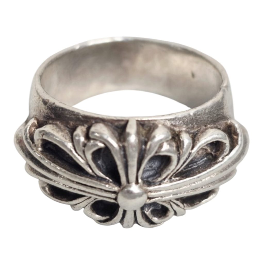 CHROME HEARTS フローラルクロス クロムハーツ 指輪 リング