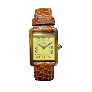 Cartier カルティエ マストタンク ヴェルメイユ 腕時計　