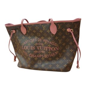 Louis Vuitton ルイヴィトン モノグラム・イカットフラワー ネヴァーフルMM トートバッグ
