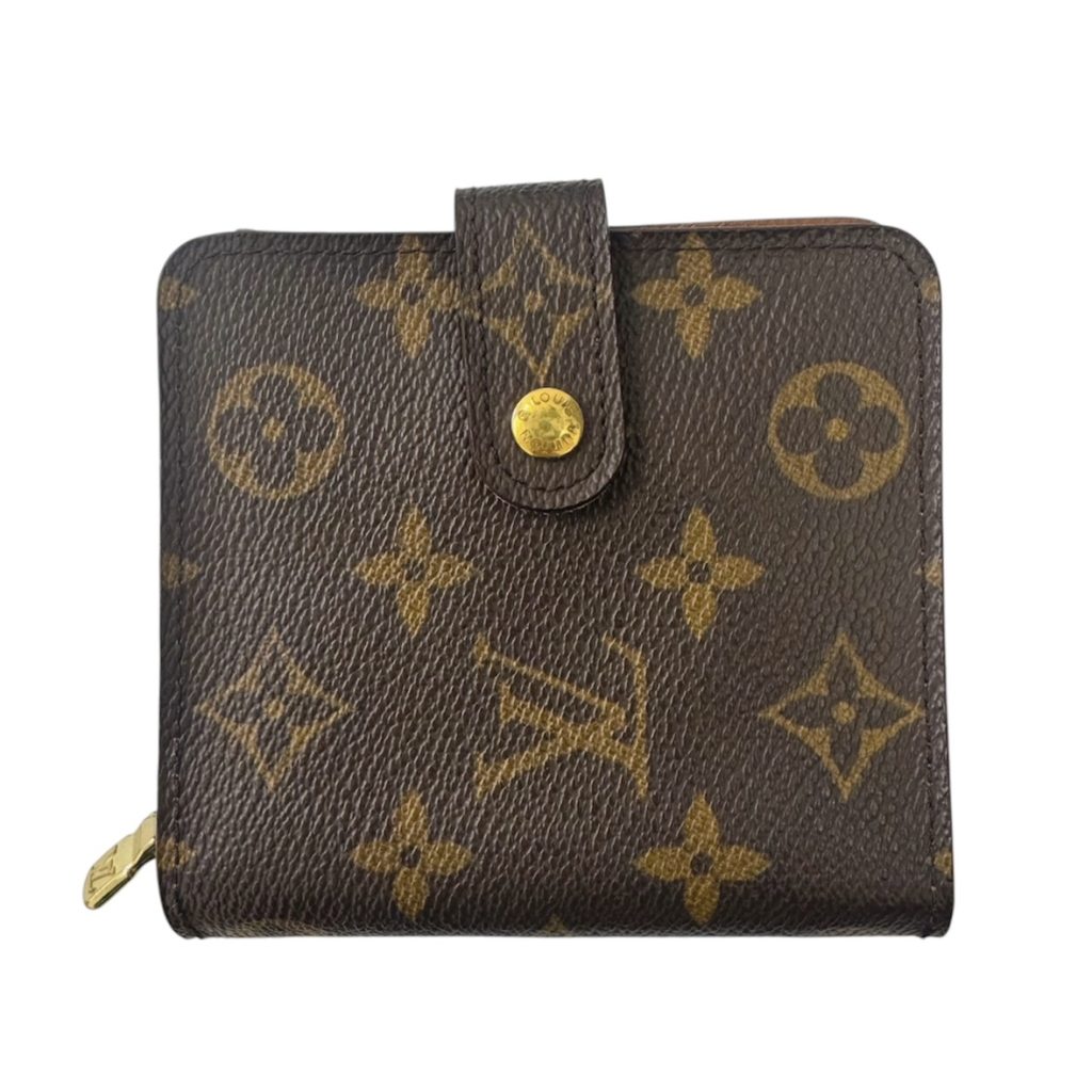 【コンパクトジップ モノグラム】Louis Vuitton(M61667)【Bランク】