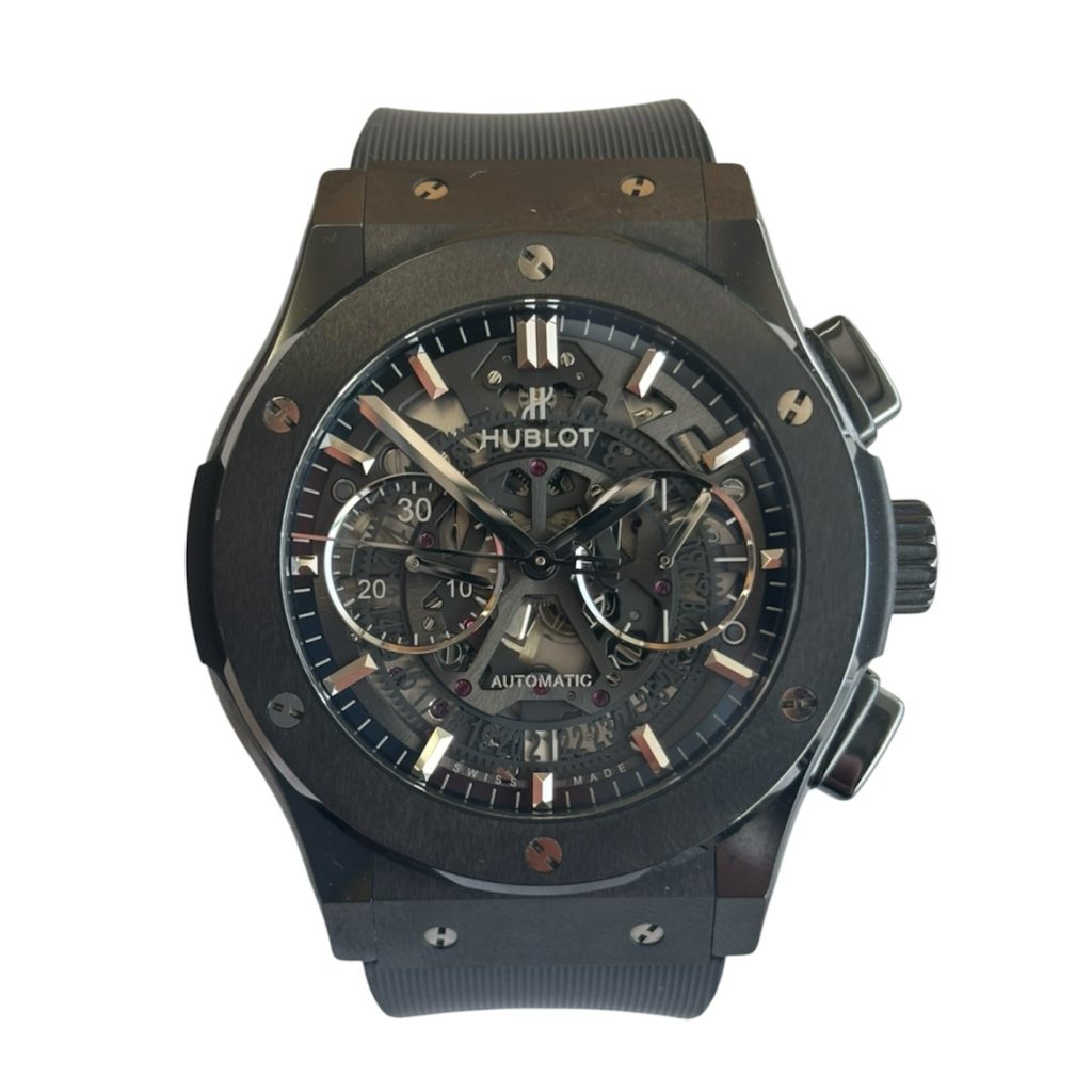 HUBLOT（ウブロ）クラシックフュージョン アエロフュージョン クロノグラフ ブラックマジック