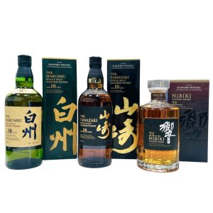 【ウイスキー高価買取】SUNTORY 山崎18年 響21年 白州18年 サントリー