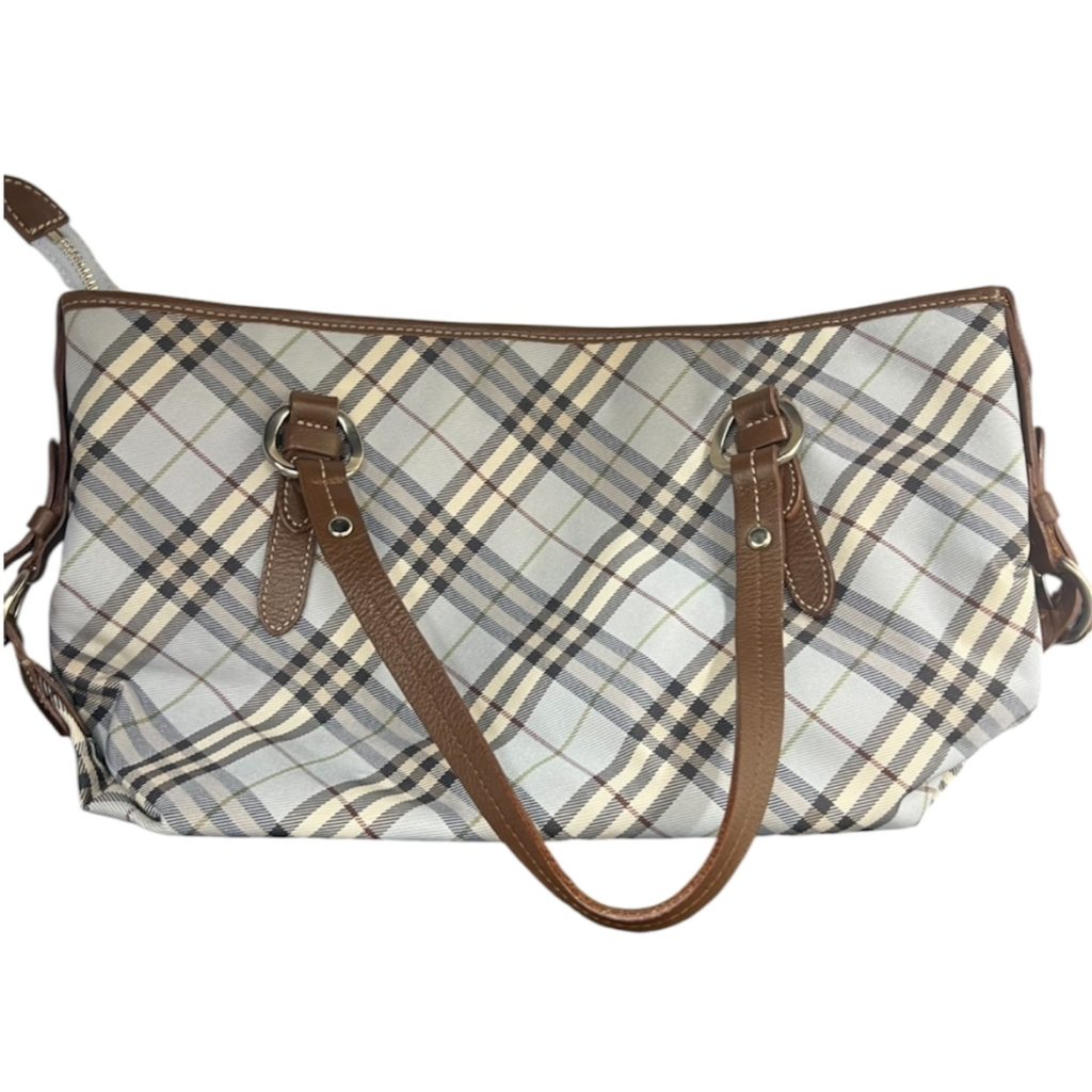 BURBERRY BLUE LABEL ノバチェック柄 ハンドバッグ