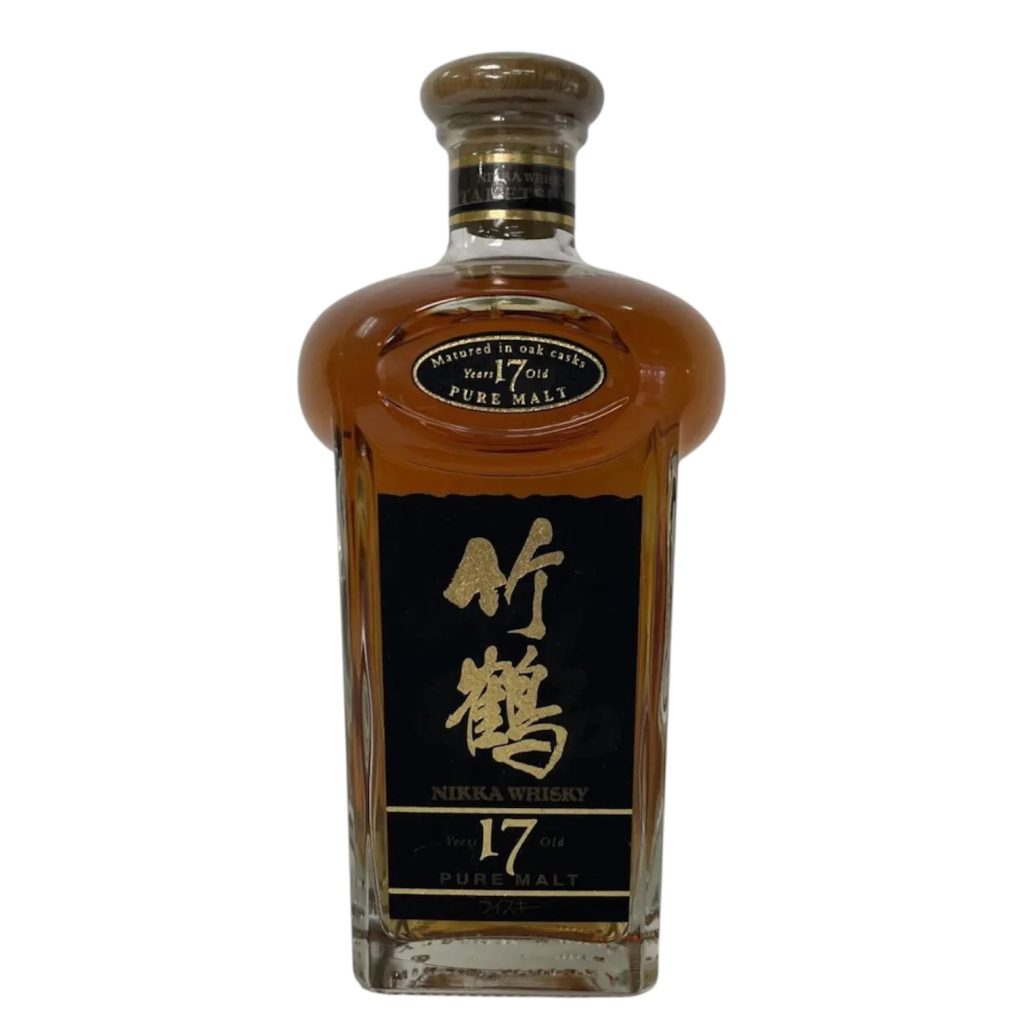 「ニッカウヰスキー 竹鶴17年」 ピュアモルト 角瓶 43度 700ml