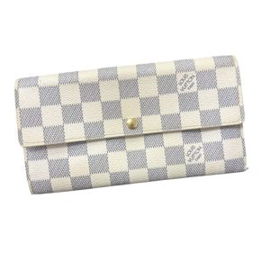 LOUIS VUITTON ルイヴィトン ダミエアズール ポルトフォイユ・サラ 財布